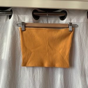 Urban Outfitters Orange Tube Top